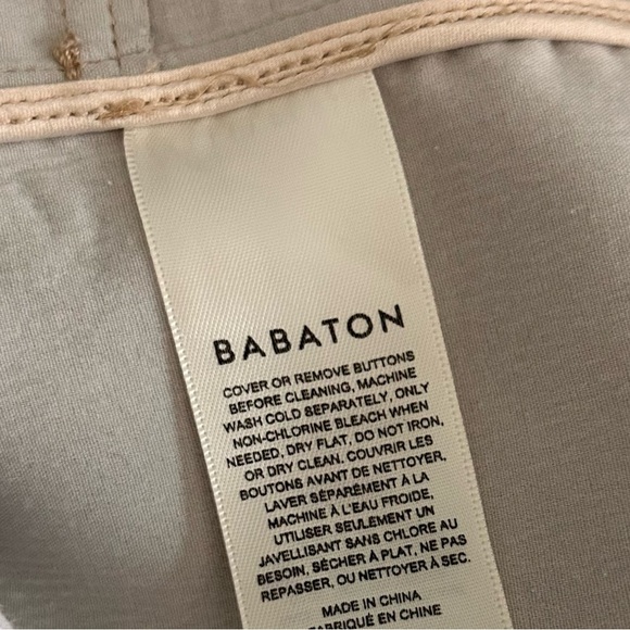 Aritzia Babaton Pelli Hip Vegan Leather Shirt Jacket in Tan Sz S - Picture 9 of 10